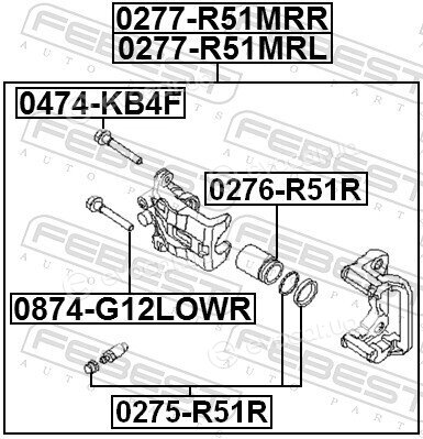 Febest 0277-R51MRL