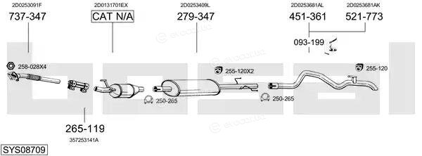 Bosal SYS08709