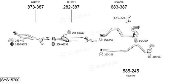 Bosal SYS15700