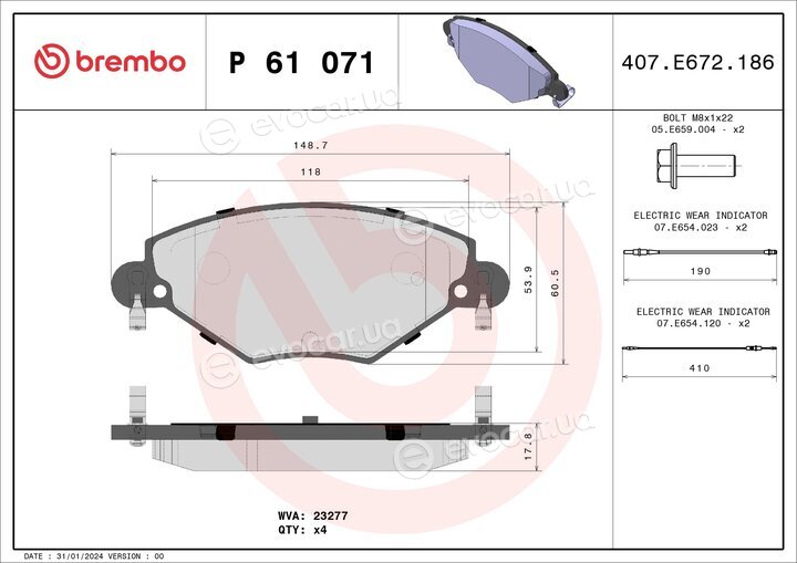 Brembo P 61 071