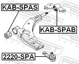 Febest 2220-SPA