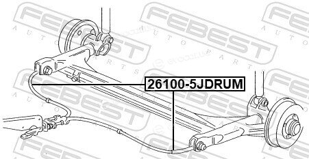 Febest 26100-5JDRUM