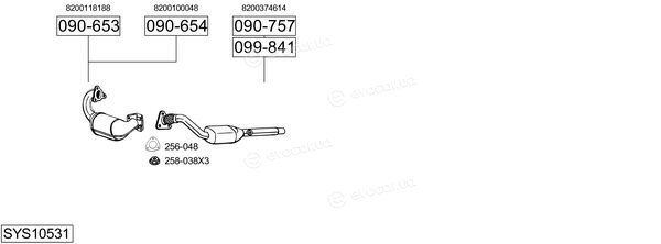 Bosal SYS10531