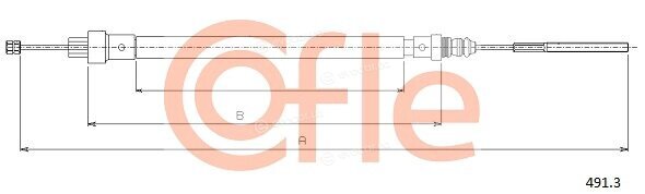 Cofle / Cabor 92.491.3