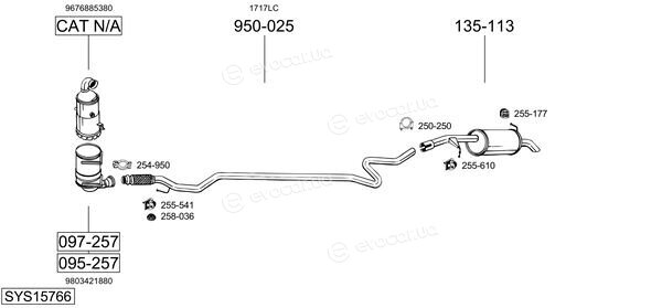 Bosal SYS15766