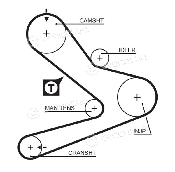 Gates K015495XS