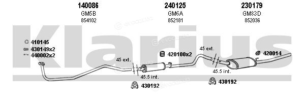 Klarius 390446E