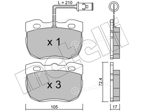 Metelli 22-0177-0