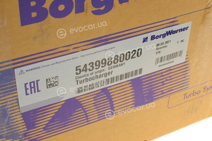 BorgWarner 5439 988 0020