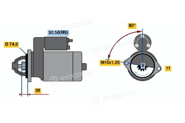 Bosch 0 001 107 438