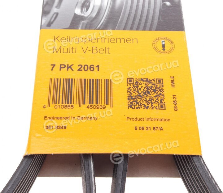 Continental 7PK2061