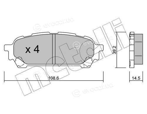 Metelli 22-0613-0