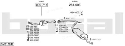 Bosal SYS17242