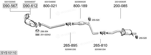 Bosal SYS10110