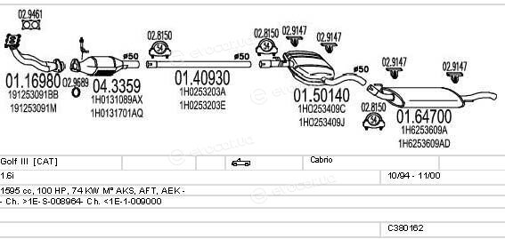 MTS C380162002965