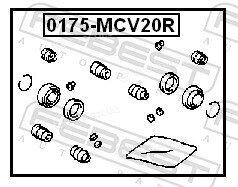 Febest 0175-MCV20R
