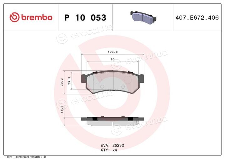 Brembo P 10 053