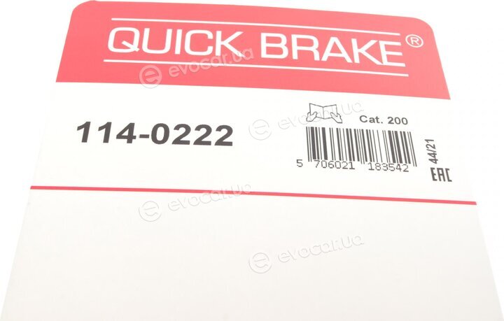 Kawe / Quick Brake 114-0222