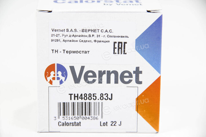 Vernet / Calorstat TH4885.83J