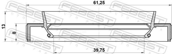 Febest 95HBY-41610813L