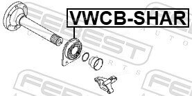 Febest VWCB-SHAR