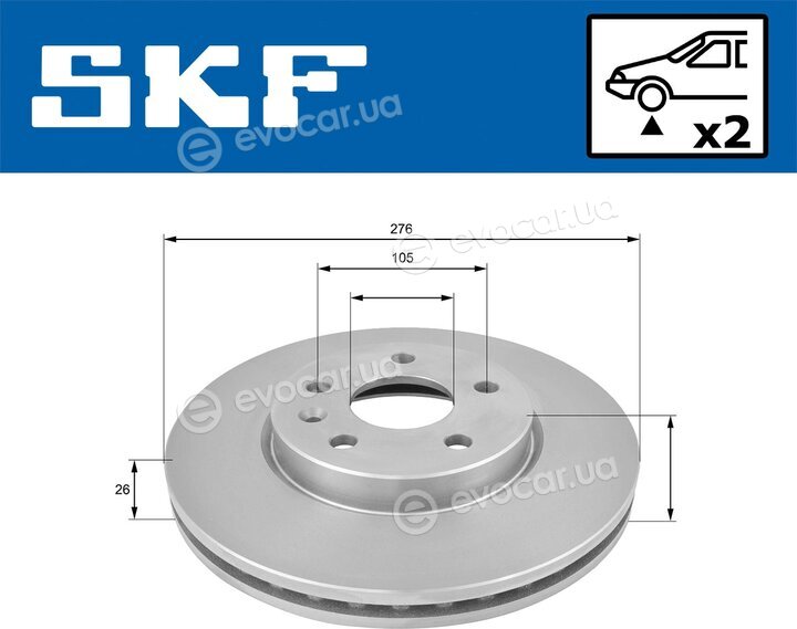 SKF VKBD 80354 V2