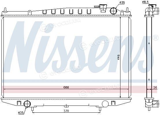 Nissens 67356