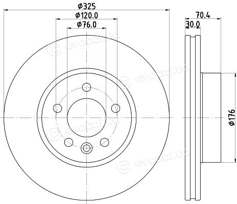 Hella Pagid 8DD 355 132-211