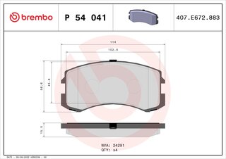 Brembo P 54 041