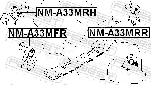 Febest NM-A33MRR