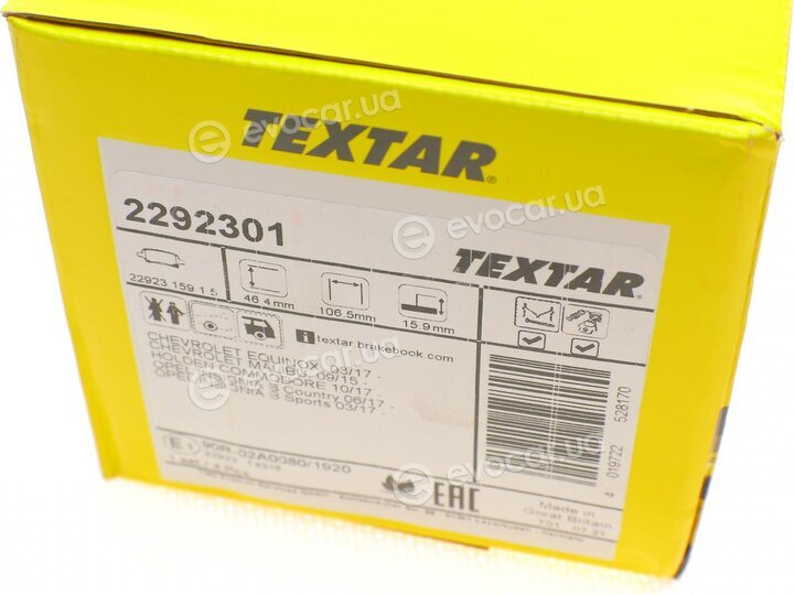 Textar 2292301