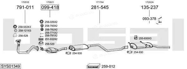 Bosal SYS01349