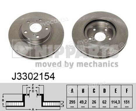 Nipparts J3302154