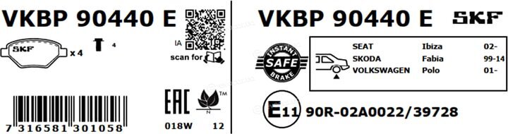SKF VKBP 90440 E