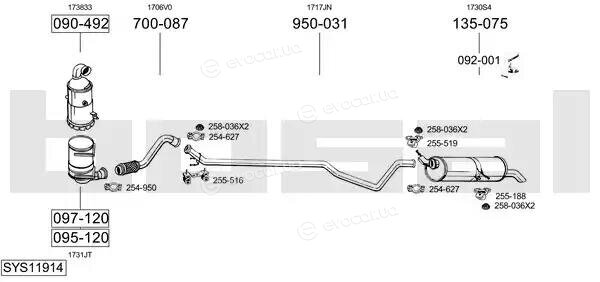 Bosal SYS11914