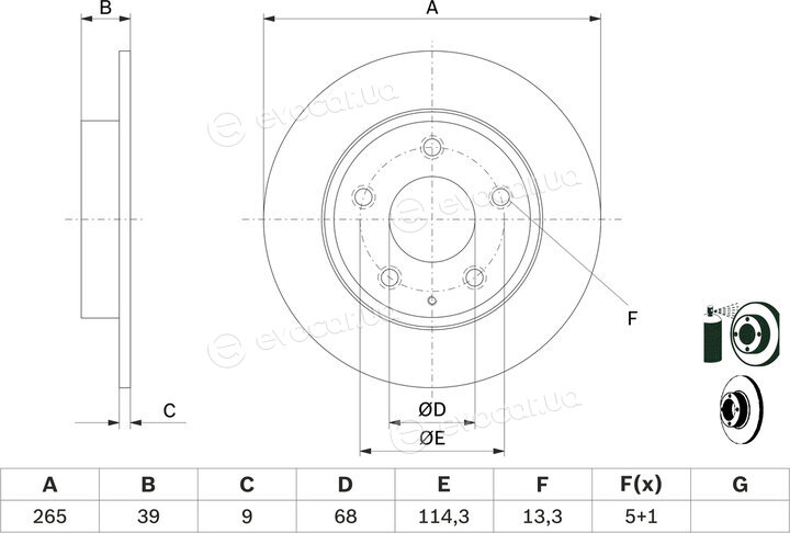 Bosch 0 986 479 E54