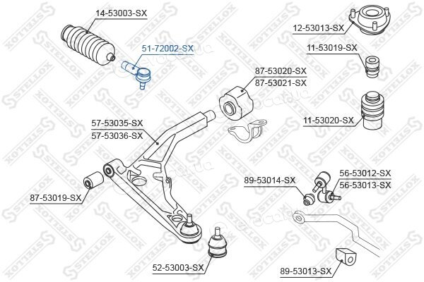 Stellox 51-72002-SX