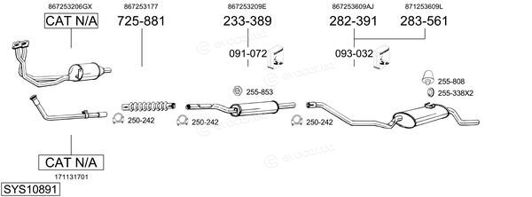 Bosal SYS10891