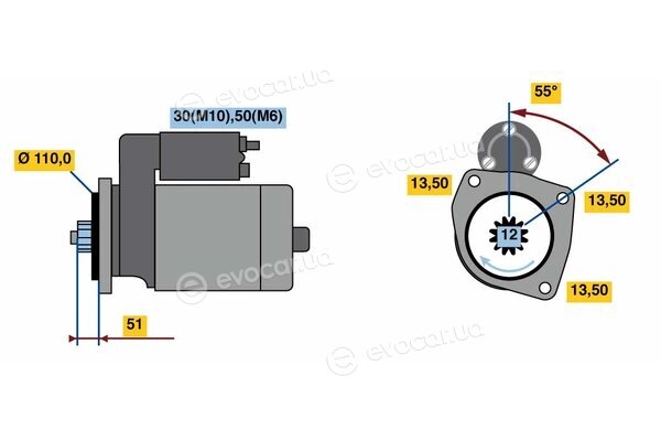 Bosch 0 001 261 004