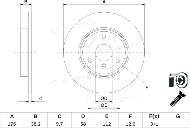 Bosch 0 986 479 E74