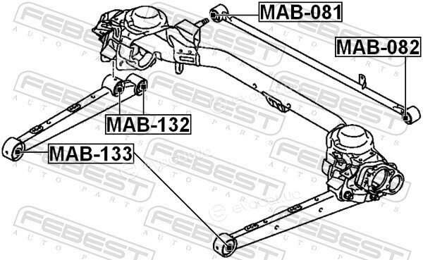 Febest MAB-132