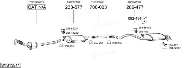 Bosal SYS13911