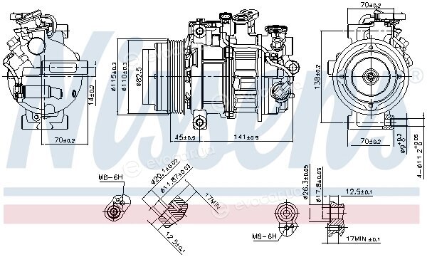 Nissens 890717