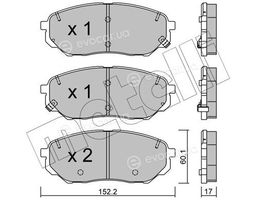 Metelli 22-1096-0