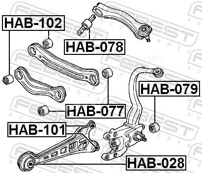 Febest HAB-101