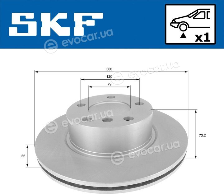 SKF VKBD 80060 V1