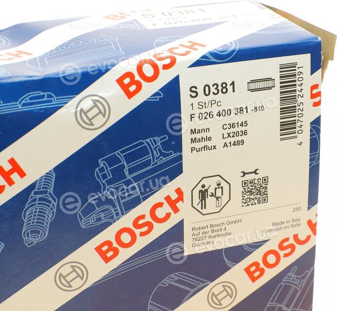 Bosch F 026 400 381