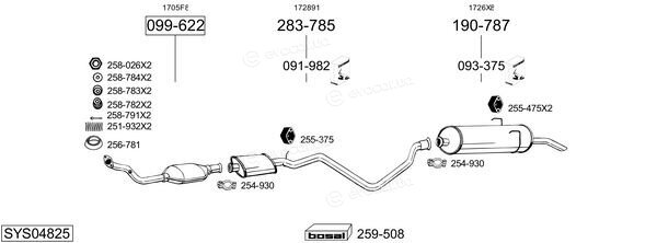 Bosal SYS04825