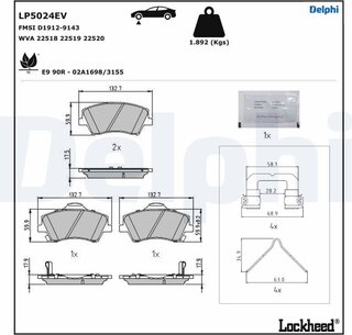 Delphi LP5024EV