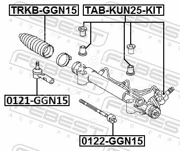 Febest TRKB-GGN15